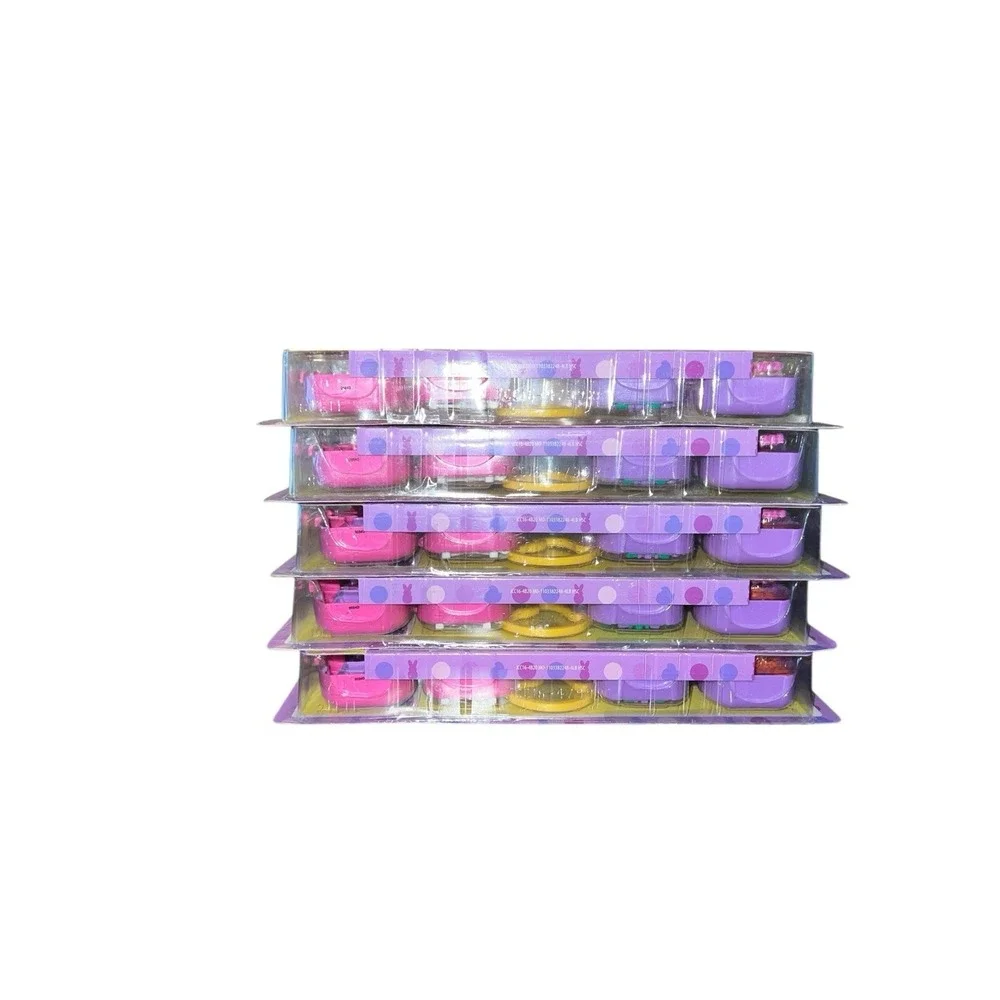 Polly Pocket Peeps Playset Lot Of 10 Sets Bunny Compacts Easter Toy Mattel
